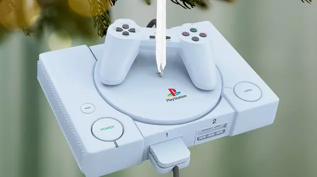 Hallmark's PS1 Christmas Ornament Plays the ...