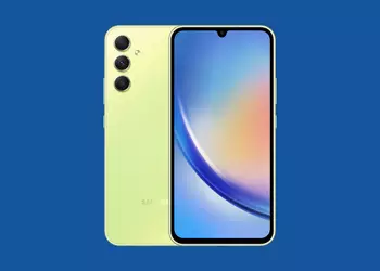 Samsung Galaxy A34 5G: 120Hz AMOLED display, MediaTek Dimensity 1080 chip and 48 MP triple camera for €389