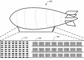 Amazon патентует летающий склад-дирижабль