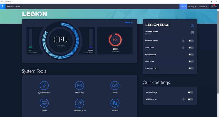 Lenovo Legion Slim 7 Test: ein Crossover unter den Gaming-Notebooks-108