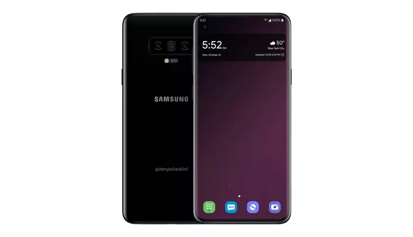 Samsung Galaxy S10 получит горизонтальную камеру с датчиком сердечного ритма