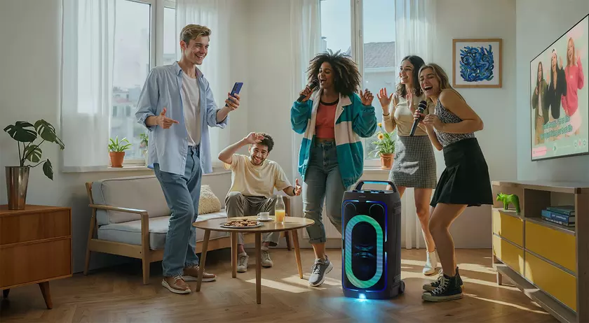 Презентация Samsung Sound Tower ST50F: Повышение качества звука