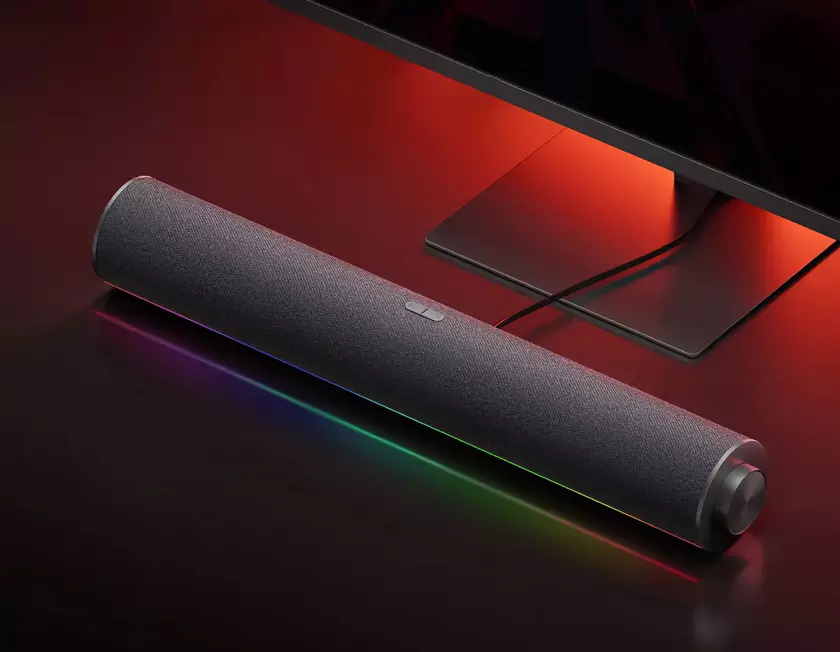Xiaomi представила Redmi Desktop Speaker с RGB-подсветкой и ценой $27