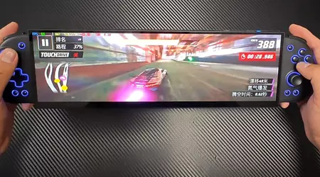 Maybe so: an enthusiast has created a portable console with a 32:9 aspect ratio - and it looks interesting