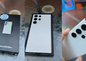 A week before the presentation: a video with the unpacking of the Samsung Galaxy S23 Ultra flagship has appeared on the Internet