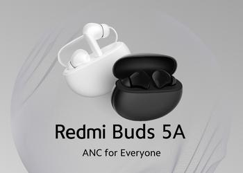 Redmi Buds 5C: ANC, Bluetooth 5.3, защита IPX4, автономность до 36 часов и поддержка Google Fast Pair за $24
