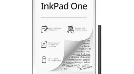 PocketBook випустила комфортний для очей 10” рідер InkPad One з E Ink екраном та підтримкою стилуса