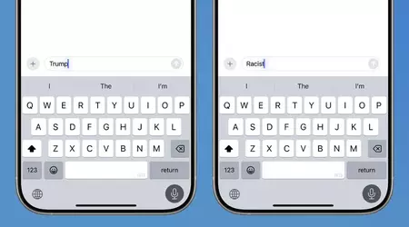 Strange iPhone bug: dictate the word "racist" and see "Trump" written on the screen