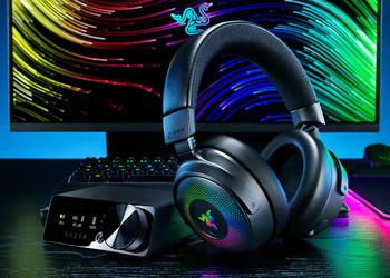 Razer выпустила Kraken V4 Pro: универсальную игровую гарнитуру с OLED-дисплеем и возможностью подключения к трем устройствам