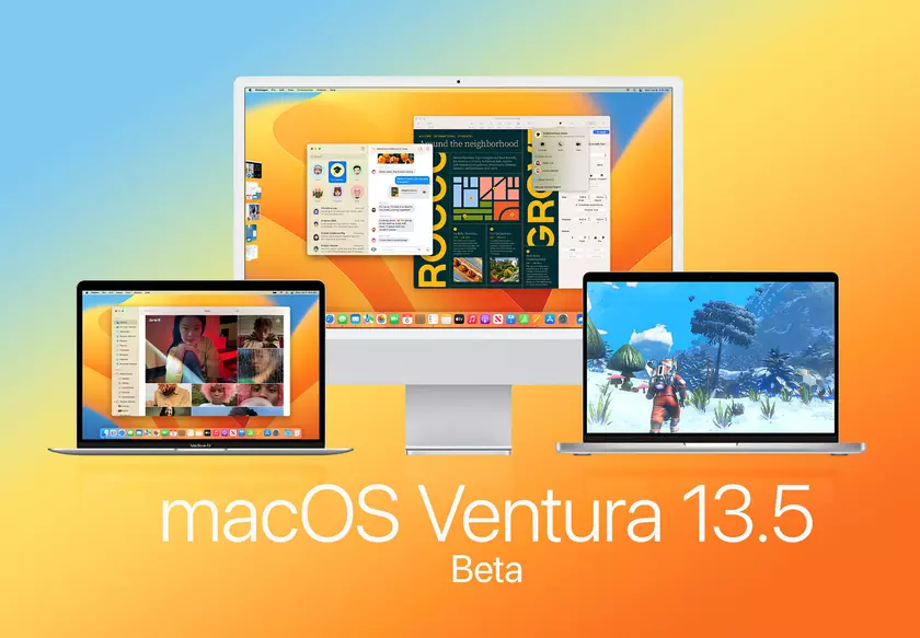 Вслед за iOS 16.6 Beta 2: вышла вторая тестовая сборка macOS Ventura 13.5