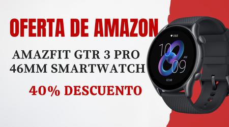 Amazfit GTR 3 Pro 46mm Smartwatch ¡con un descuento del 80€! ¡Oferta Black Friday!