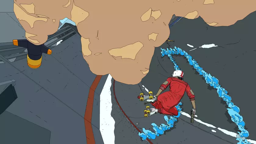 Количество проданных копий инди платформера-шутера Rollderdrome достигло одного миллиона, - сообщают разработчики