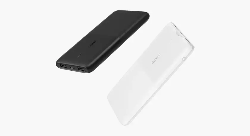 OPPO Power Bank 2: переносной аккумулятор на 10 000 мАч с быстрой 18-ваттной зарядкой на вход и выход