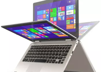 Недорогой ноутбук Toshiba Satellite Radius 11 с поворотным на 360° дисплеем