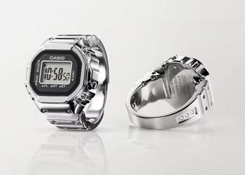 Смарт-кольцо Casio CRW-001-1ER в виде крошечных часов появилось на сайтах Великобритании и Сингапура