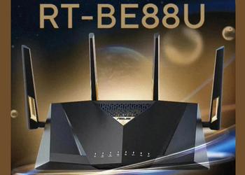 ASUS announced the launch of the RT-BE88U dual-band router with WiFi 7 and AI features