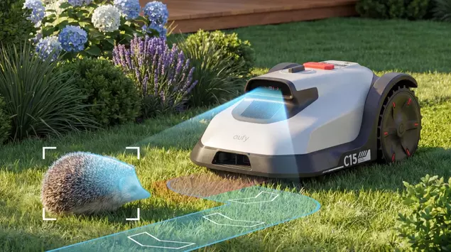 eufy C15 robot mower drops boundary ...
