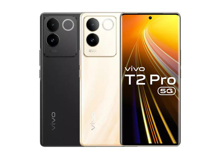 vivo T2 Pro 5G: изогнутый AMOLED-дисплей на 120 Гц, чип Dimensity 7200 и камера на 64 МП с OIS за $289