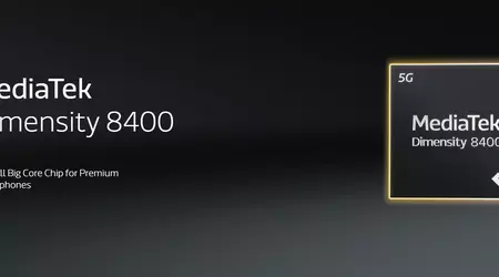 MediaTek has unveiled its new Dimensity 8400 chip, which is built on the same architecture as the flagship Dimensity 9400 chip