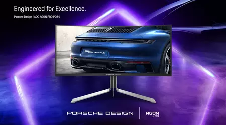 AGON PRO PD34: A new QD-OLED gaming monitor from AOC and Porsche Design based on the Porsche 911 design