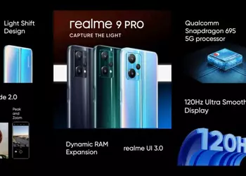 realme 9 Pro - Snapdragon 695, 5000mAh Battery, Android 12 & 120Hz LCD Display Starting at $240