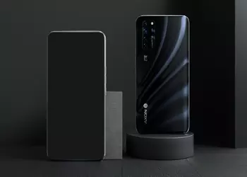 ZTE Axon 20 5G появился на официальном рендере: дисплей без вырезов и основная камера с четырьмя модулями