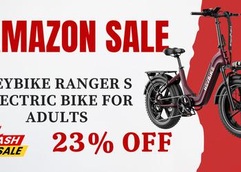 Heybike Ranger S Electric Bike for Adults - $300 OFF! Great Opportunity!