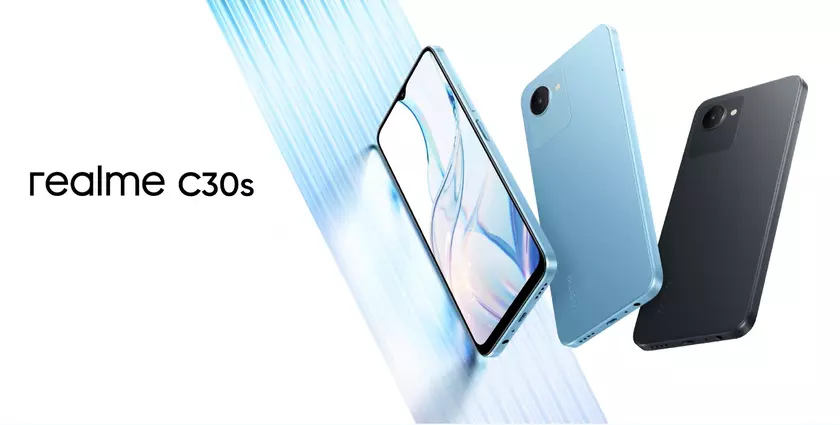 realme C30s: смартфон за $95 с боковым сканером отпечатков пальцев, слотом для microSD и Android 12 Go Edition на борту