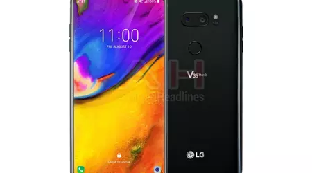 The network appeared renders and some details about the LG V35 ThinQ
