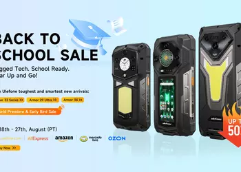 Ulefone представила Armor 33 Pro и Armor 33 - "кирпичи" с 25 500 мА-ч, защищенные по военному стандарту