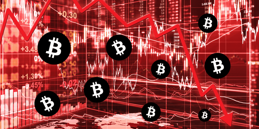 The collapse of the market continues – the largest cryptocurrencies have lost up to 30% of the price per day