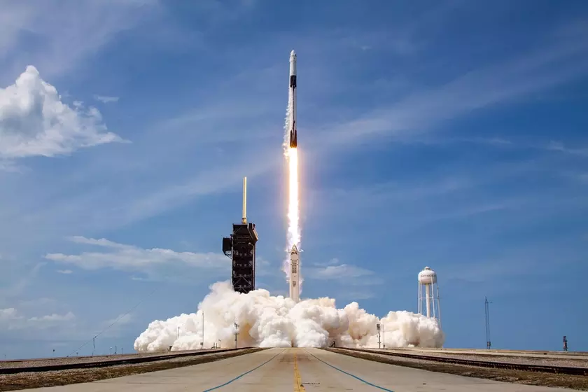 Falcon 9 запуск SpaceX