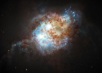 Hubble bestätigt ersten binären Quasar zu Beginn des Universums