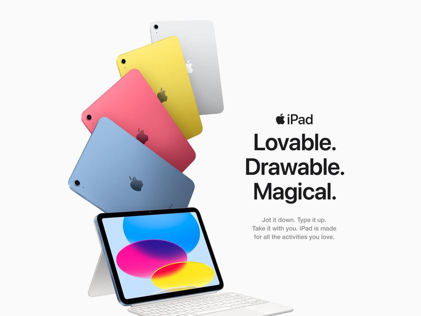 Apple начала продавать iPad 10-го поколения с чипом A14, портом USB-C и поддержкой стилуса по цене от $449
