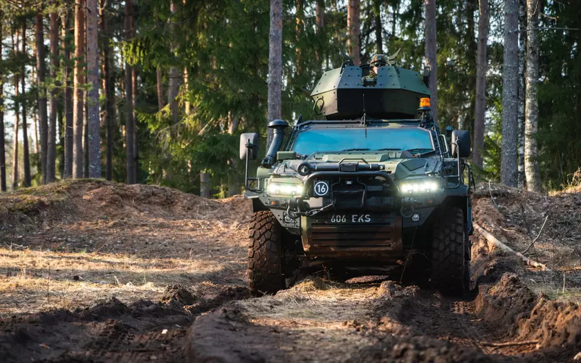 Эстония модернизирует армию: знакомство с новым бронеавтомобилем NMS