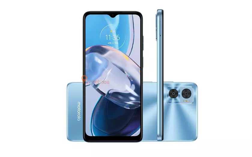Motorola готовит к выходу смартфон Moto E22 с LCD-экраном, двойной камерой и ценой в $125