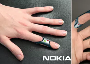 Концепт напалечного мобильного телефона Nokia FIT