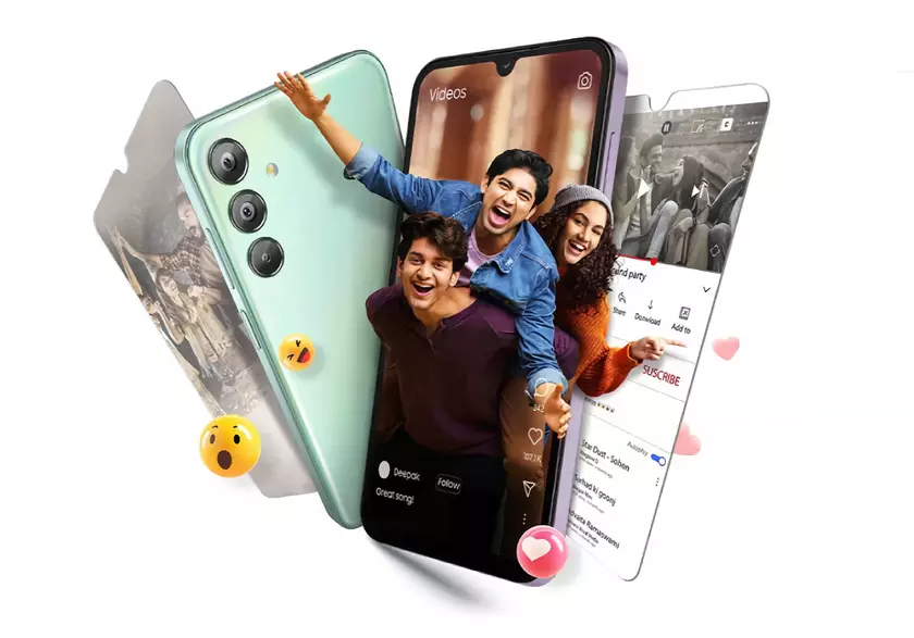 Samsung объявила дату анонса Galaxy F15 5G: бюджетный смартфон, который получит 4 поколения ОС Android