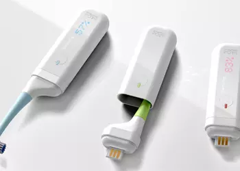 Гибрид зубной электрощетки и USB-флешки