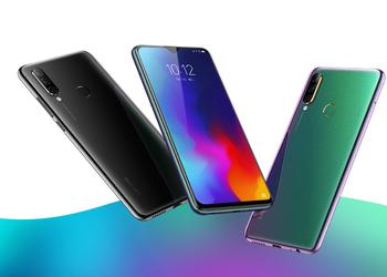 Lenovo Z6 Youth Edition: дисплей с поддержкой HDR10, тройная камера, чип Snapdragon 710 и ценник от $173