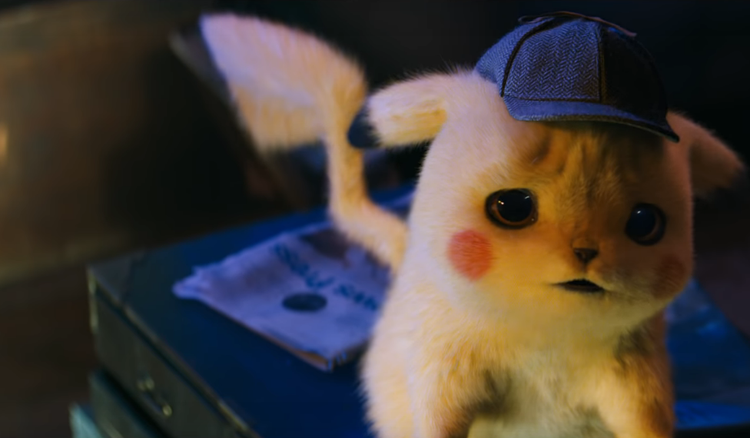 Смотрите первый трейлер Detective Pikachu с «Дэдпулом» в роли Пикачу