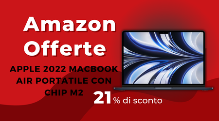 Apple MacBook Air con chip M2 – Risparmia 261€ Oggi!