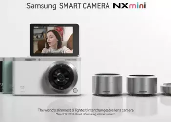 Samsung представила сверхкомпактную беззеркалку NX mini с дюймовой матрицей
