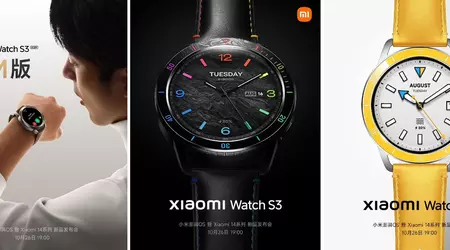 La Xiaomi Watch S3 sera compatible avec la carte eSIM, le nouveau capteur SpO2, l'écran AMOLED 60 Hz et le logiciel HyperOS.