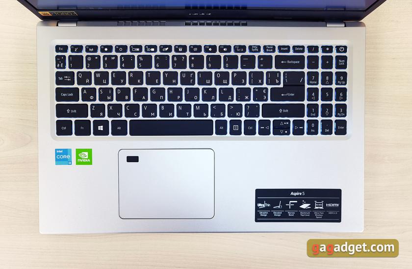 Обзор Acer Aspire 5: самый доступный ноутбук с Intel Tiger Lake, IPS-дисплеем и дискретной графикой-17