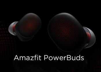 Amazfit PowerBuds: TWS-наушники с датчиком измерения пульса и защитой IP55 за $43