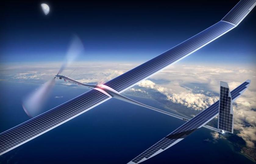 Google тестирует дронов на солнечных батареях для раздачи 5G-интернета