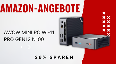 AWOW Mini PC Wi-11 Pro mit Intel N100 – Jetzt 60€ günstiger!