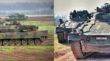 Medien: Ukraine bittet Deutschland um mehr Leopard 2-Panzer und Marder-Schützenpanzer
