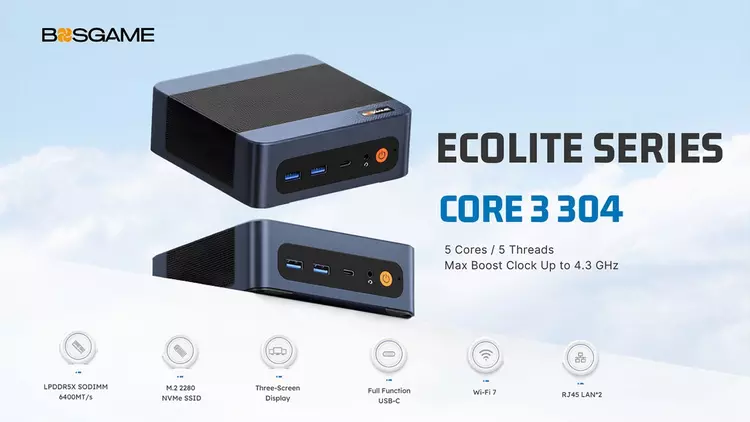 Bosgame E6 ECO : un mini ...